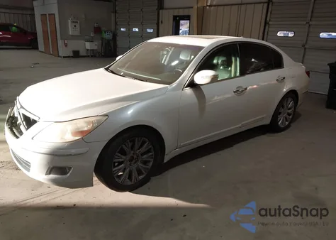 2009 Hyundai Genesis 3.8 z USA, uszkodzony, nr VIN KMHGC46E49U043127